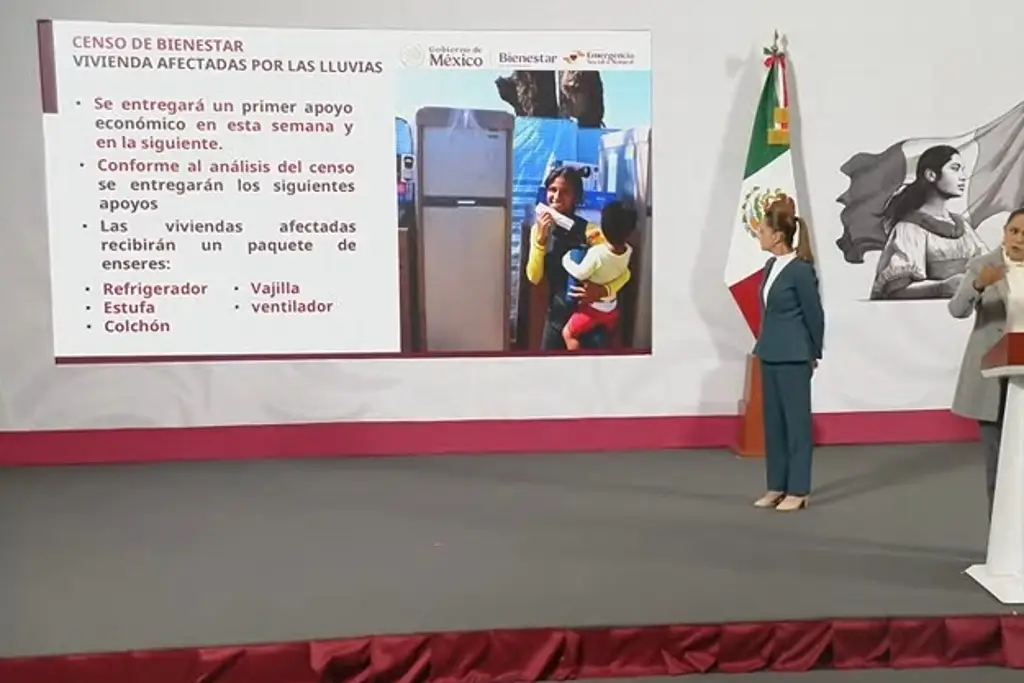 Inicia censo de apoyo a afectados por lluvias en Veracruz