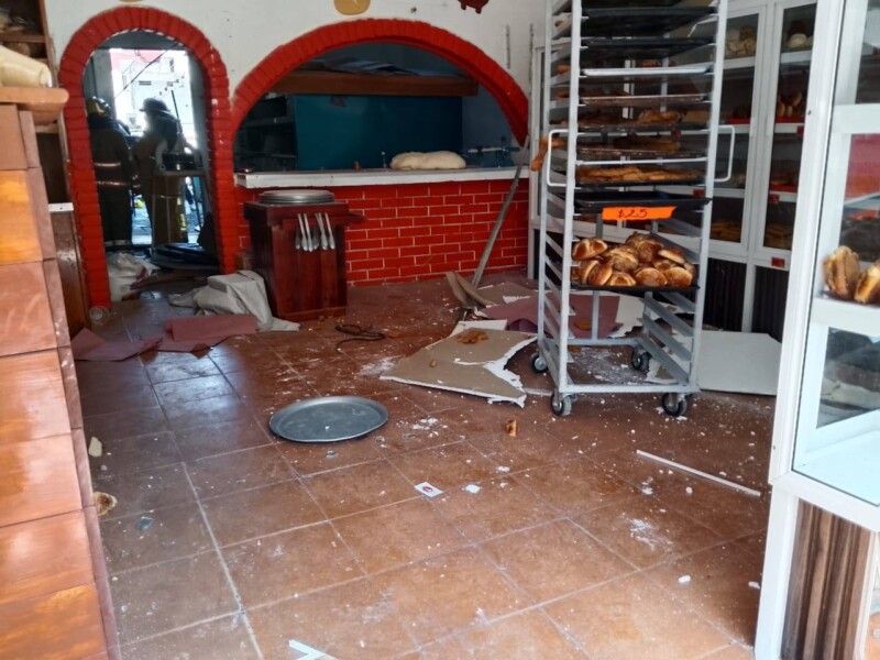 Explota horno de pan