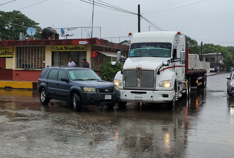 Choca contra trailer