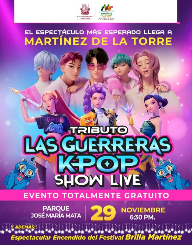 Ayuntamiento anuncia el inicio del Festival Navideño “Brilla Martínez”