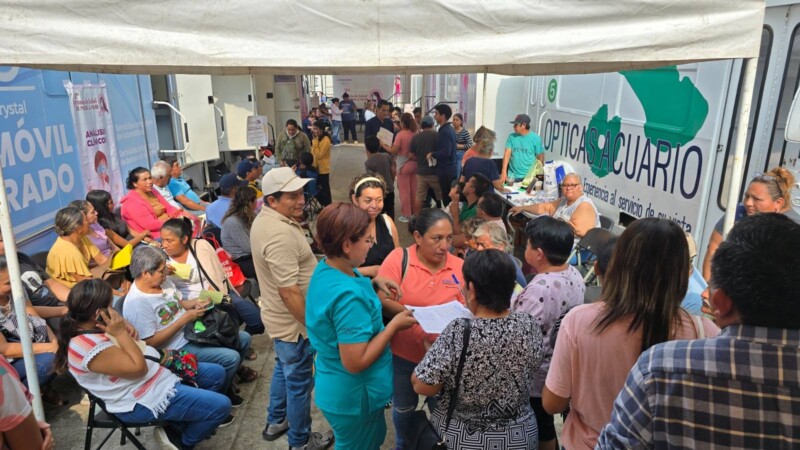 Continúa la atención médica gestionada por la Alcaldesa Alfa Citlalli