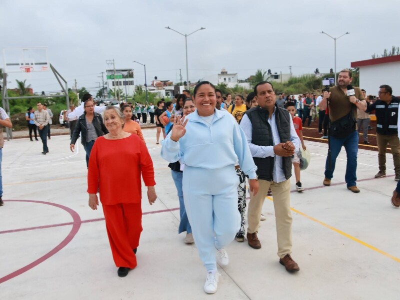 Inaugura Alfa Citlalli Unidad Deportiva “Bien Estar”