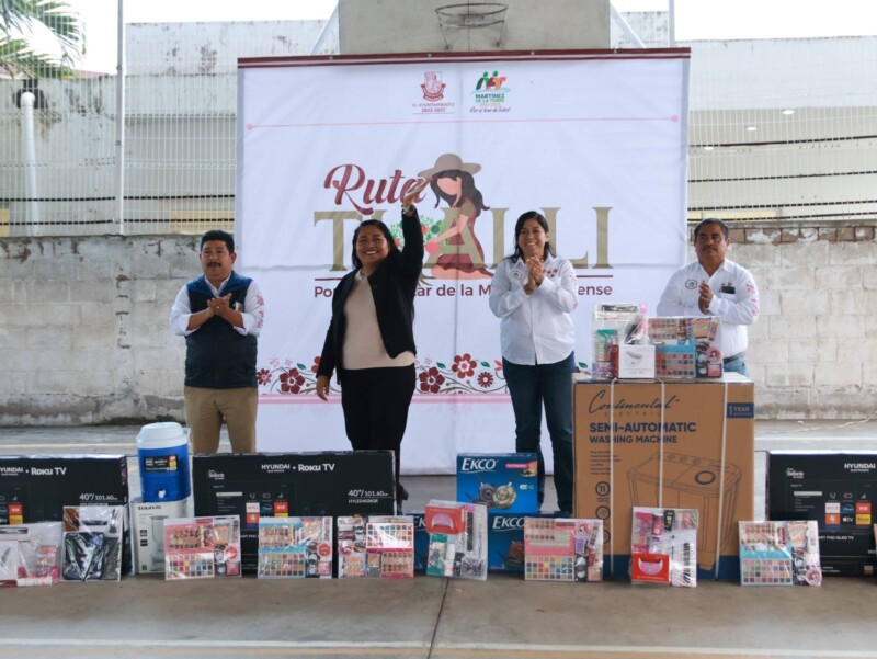 Química Alfa Citlalli asiste con la “Ruta Tlalli” a colonias