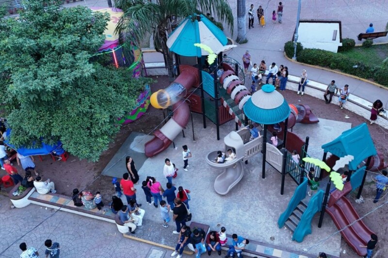 Gobierno de Alfa Citlalli renueva el parque “José María Mata”