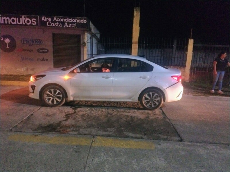Tras chocar intentó fugarse
