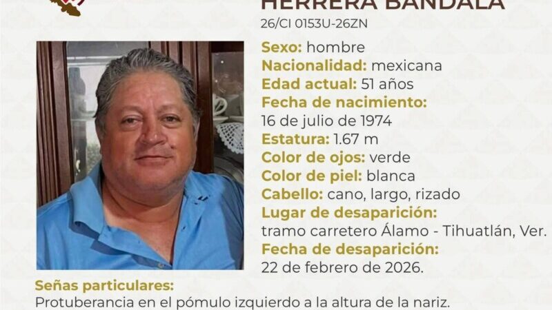 Bulmaro sigue desaparecido