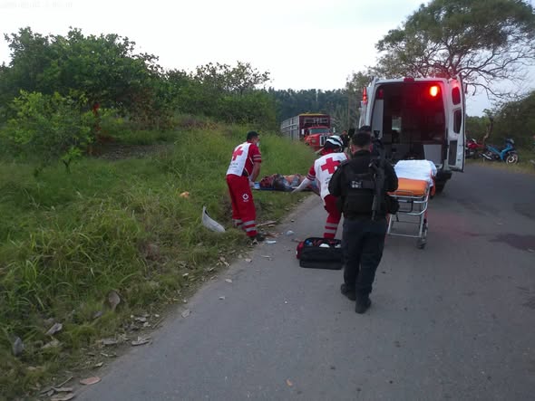 Accidentado en Manantiales es de La Palma