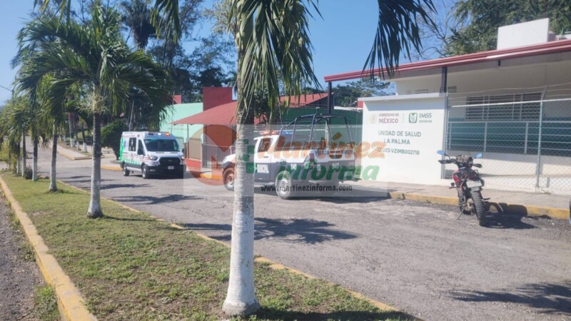 Menor de edad tuvo un accidente con una motosierra, fue atendido en el centro de salud de la localidad de la Palma