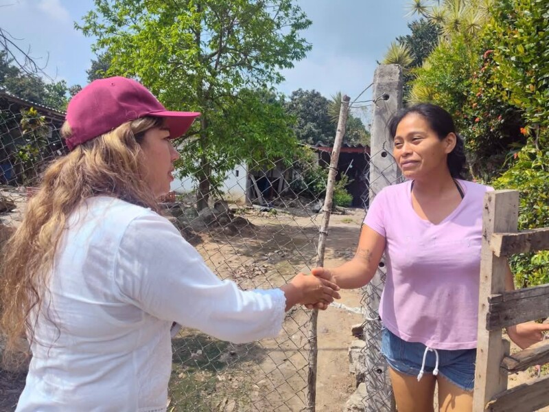 Liud Herrera de cerca a su distrito