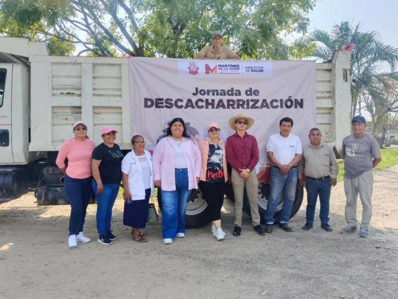 Inicia jornada de descacharrización en colonias Del Bosque y México