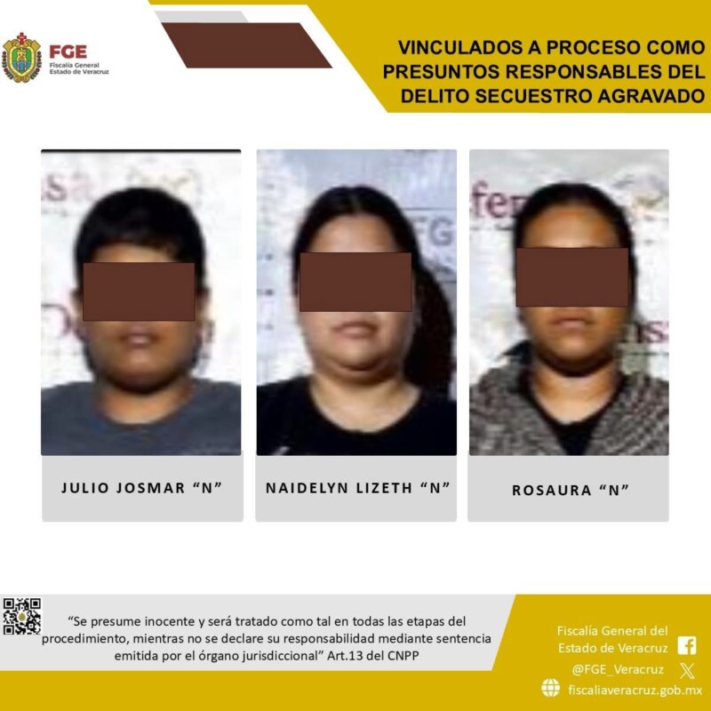 𝗙𝗶𝘀𝗰𝗮𝗹𝗶́𝗮 𝗱𝗲 𝗩𝗲𝗿𝗮𝗰𝗿𝘂𝘇 𝗹𝗼𝗴𝗿𝗮 𝘃𝗶𝗻𝗰𝘂𝗹𝗮𝗰𝗶𝗼́𝗻 𝗮 𝗽𝗿𝗼𝗰𝗲𝘀𝗼 𝗰𝗼𝗻𝘁𝗿𝗮 𝗽𝗿𝗲𝘀𝘂𝗻𝘁𝗼𝘀 𝘀𝗲𝗰𝘂𝗲𝘀𝘁𝗿𝗮𝗱𝗼𝗿𝗲𝘀 𝗲𝗻 𝗠𝗮𝗿𝘁𝗶́𝗻𝗲𝘇 𝗱𝗲 𝗹𝗮 𝗧𝗼𝗿𝗿𝗲