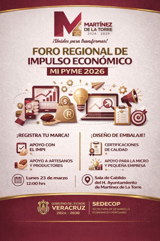 Convocan al Foro Regional “Mi PyME 2026”