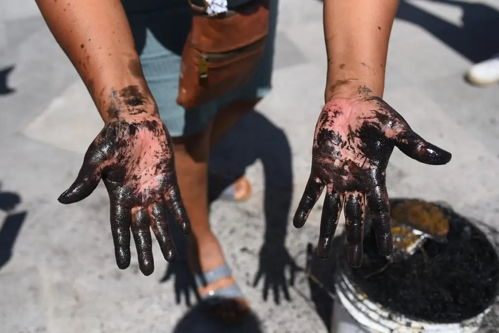 Pescadores protestan en Xalapa tras derrame de petróleo