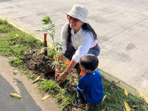 Yuli Alavez trabaja en el cuidado del medio ambiente