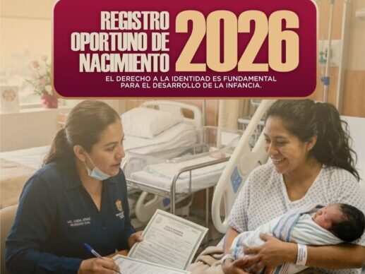 Invitan a participar en la campaña de Registro Oportuno de Nacimiento 2026