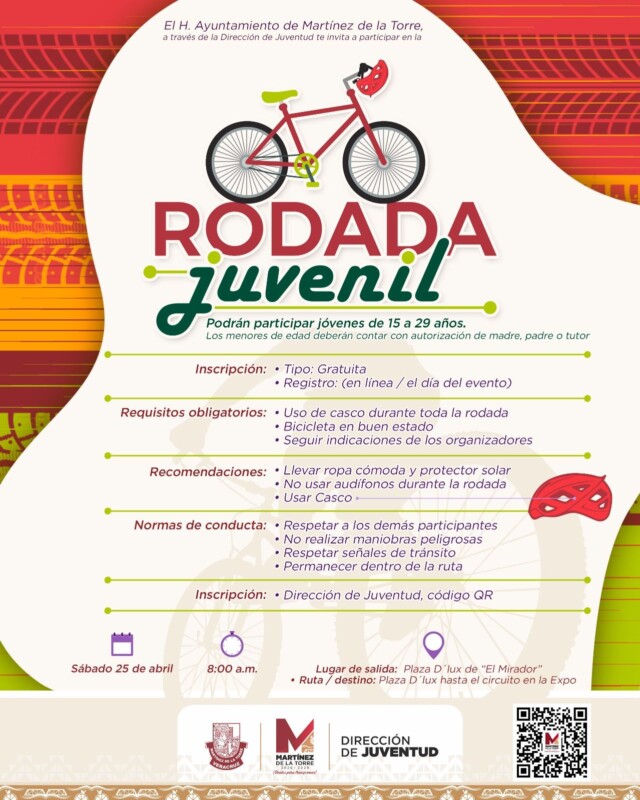 Rodada Juvenil este 25 de abril