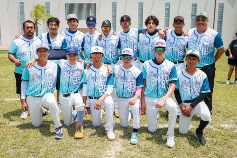 Torneo regional de béisbol reúne a talento infantil y juvenil en Martínez de la Torre