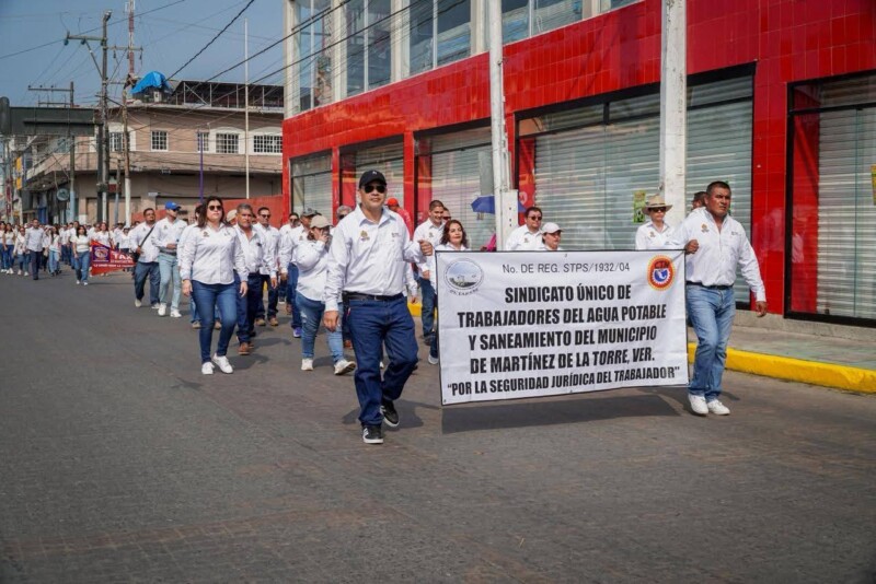 Conmemoración por el Día del Trabajo en Martínez de la Torre
