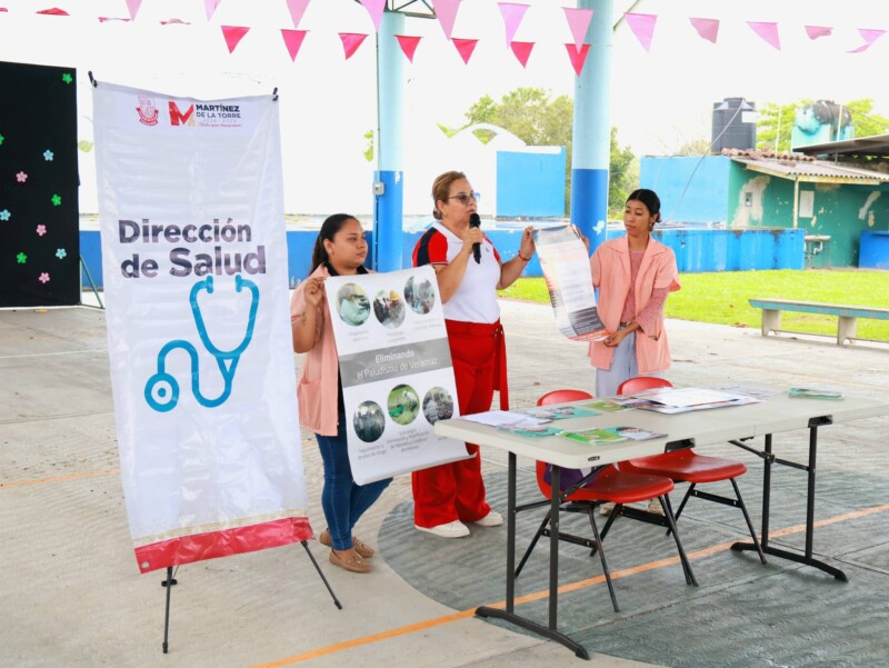 Impulsan acciones de prevención del dengue en comunidad de Arroyo Blanco