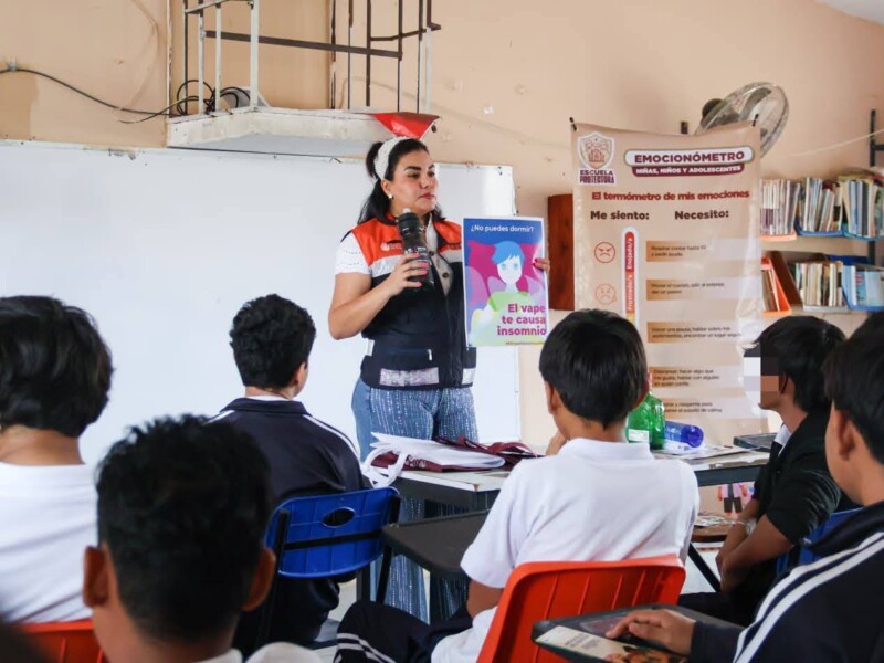 Feria SIPINNA en Telesecundaria Francisco Zarco