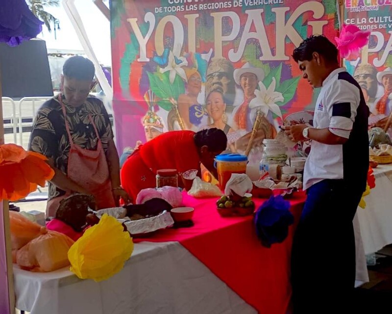 Artesanos de Tlapacoyan participaron en el Festival Yolpaki