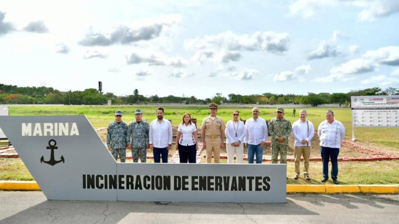 Veracruz fortalece acciones contra la delincuencia con incineración de narcóticos y máquinas tragamonedas