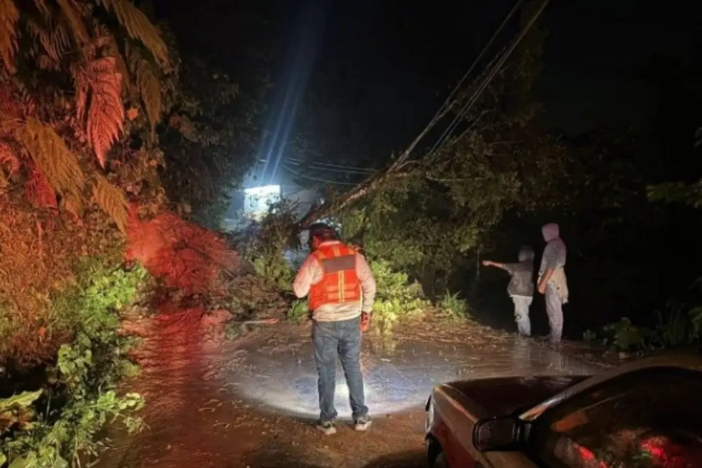 Reportan Veracruz y Colima las mayores afectaciones por ‘Boris’
