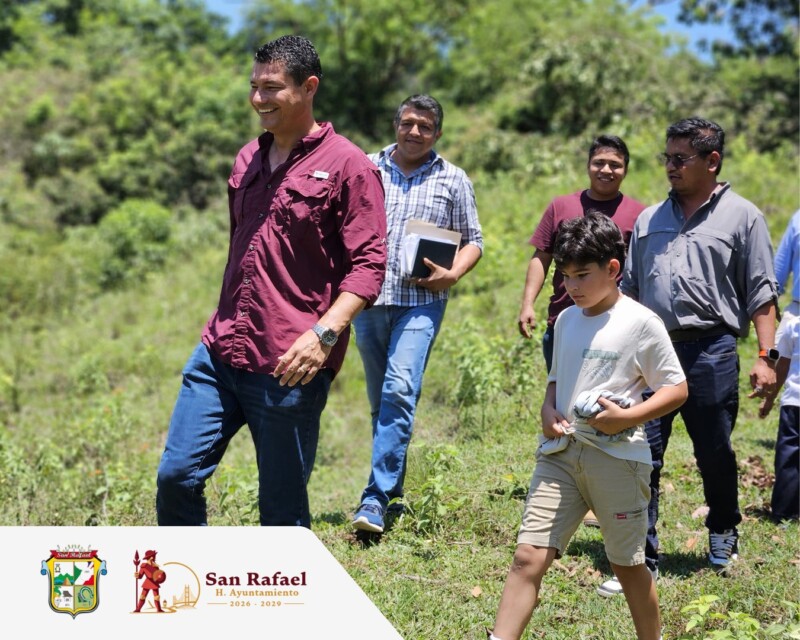 Ayuntamiento de San Rafael visita localidad de El Faisán para dialogar con representantes comunitarios