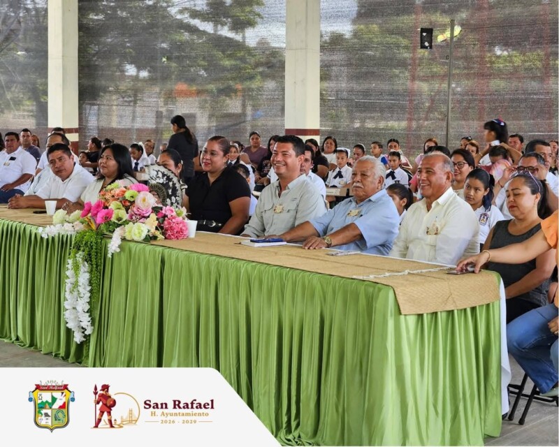 H. Ayuntamiento de San Rafael impulsa la imaginación, identidad y tradiciones veracruzanas en las escuelas