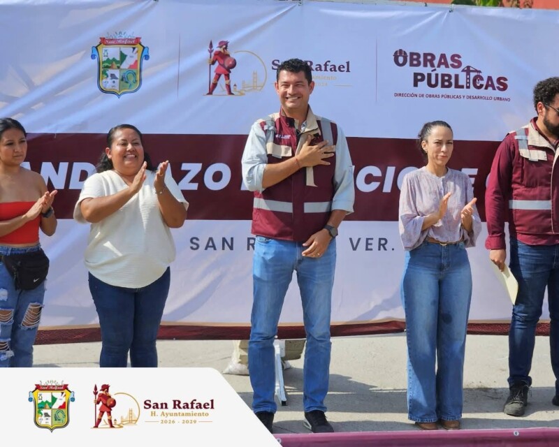 Ayuntamiento de San Rafael inicia rehabilitación de drenaje sanitario en calle Carolino Anaya de Puntilla Aldama