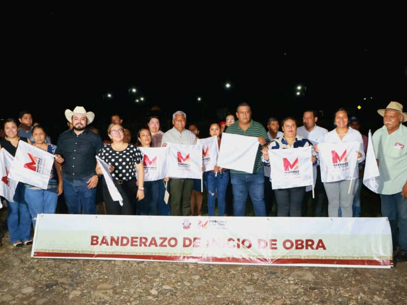 Continúan las obras de infraestructura en comunidades del municipio